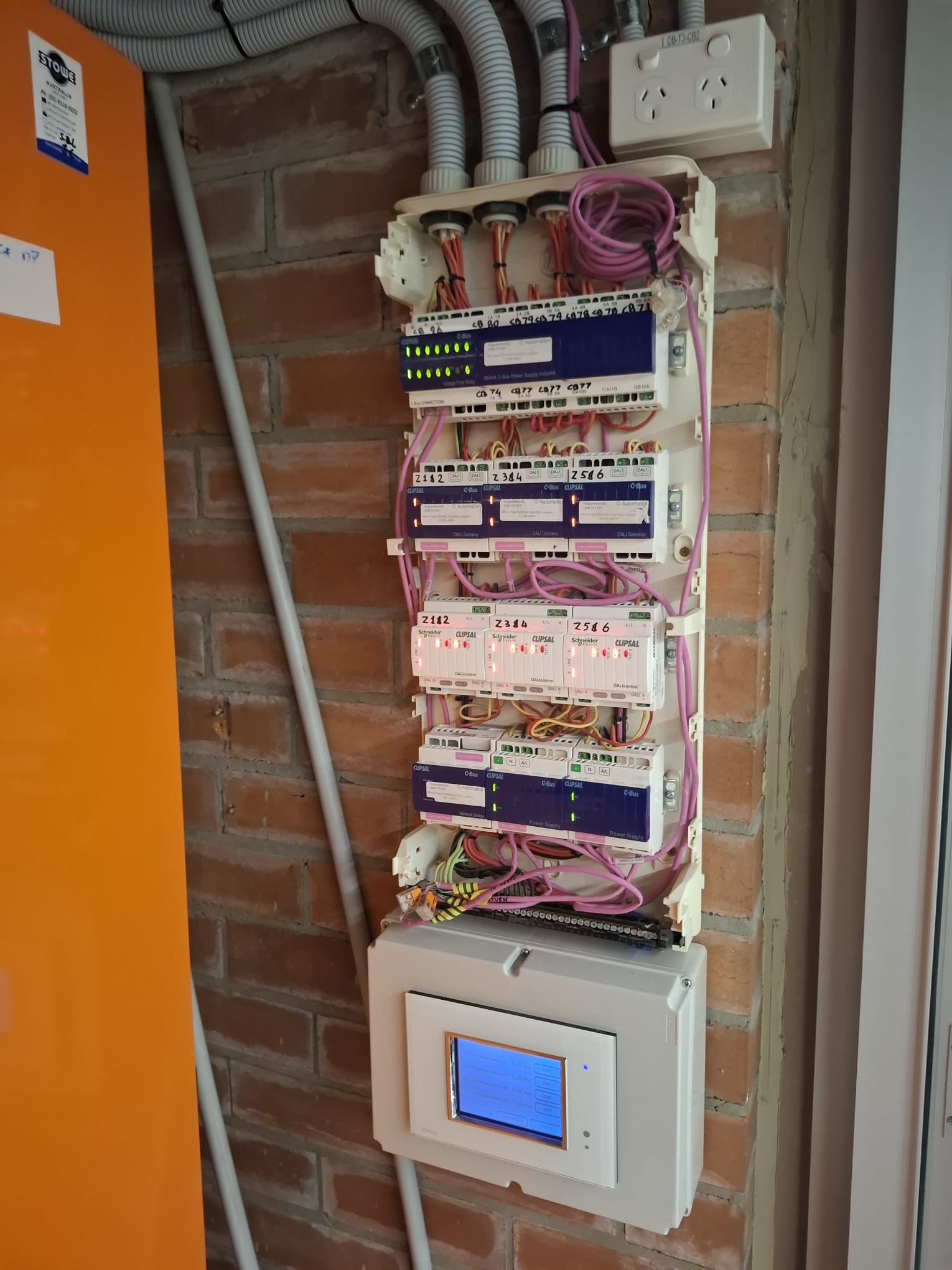 Schneider Clipsal C-Bus & DALI Control Panel
