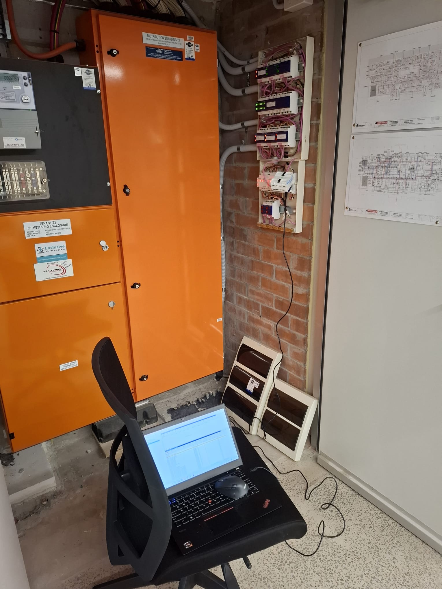 Electrical Board — C-Bus Programming Laptop