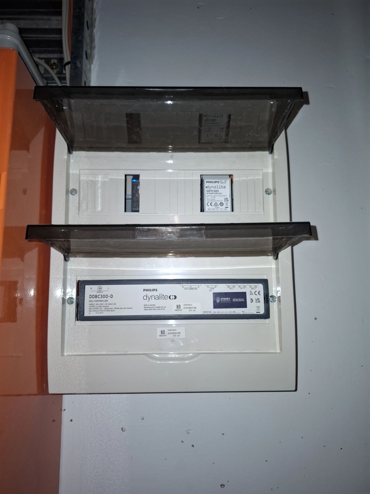 Tank Stream Labs lighting control works — Sydney CBD