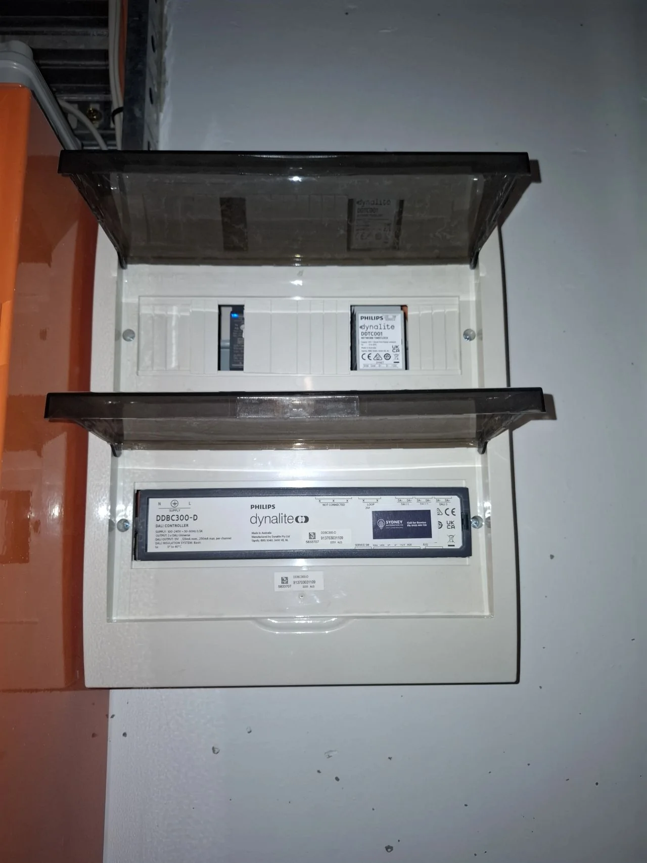 Tank Stream Labs lighting control works — Sydney CBD