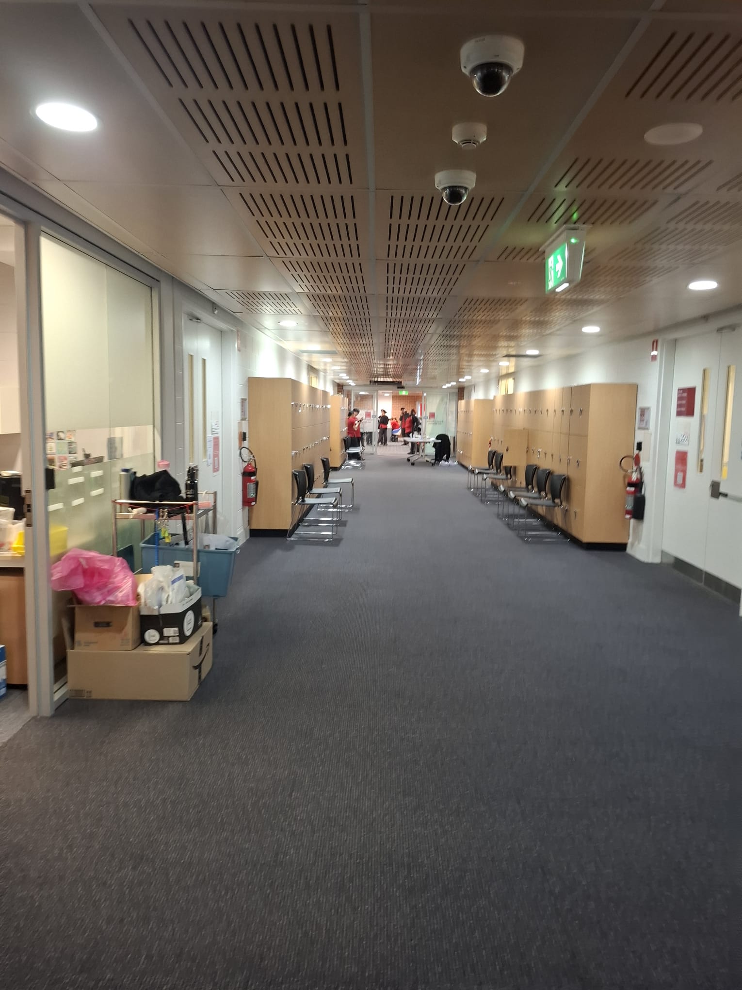 WSU Parramatta South — EB Building Hallway